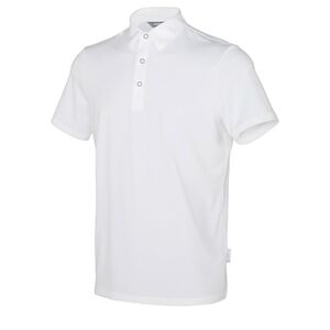MUVEEN White Men's Polo Shirt